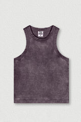 Vintage Distressed Slim-Fit Tank Top