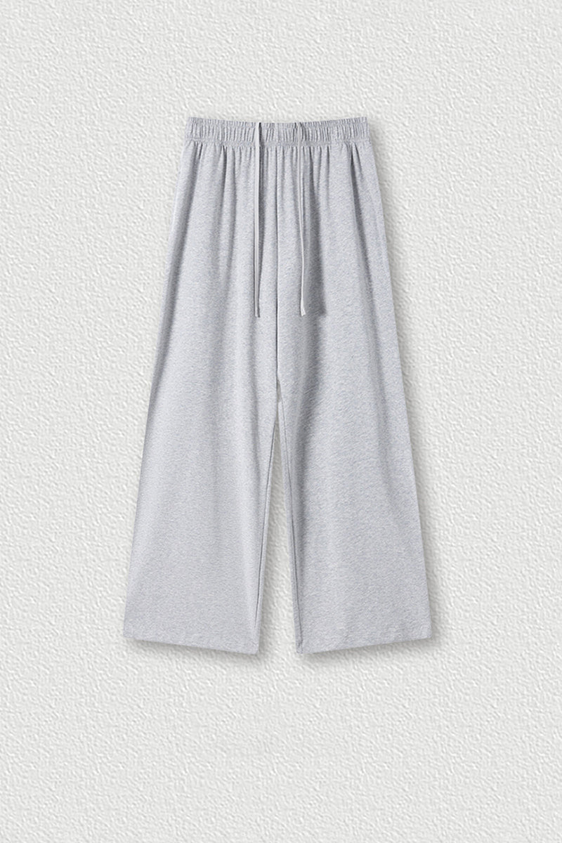 Men's Streetwear High-Stretch Straight-Leg Pants