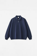 Unisex Clean Fit Long Sleeve Polo Shirt