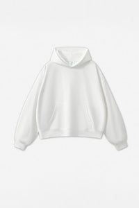 Unisex Boxy Loose Fleece Hoodie