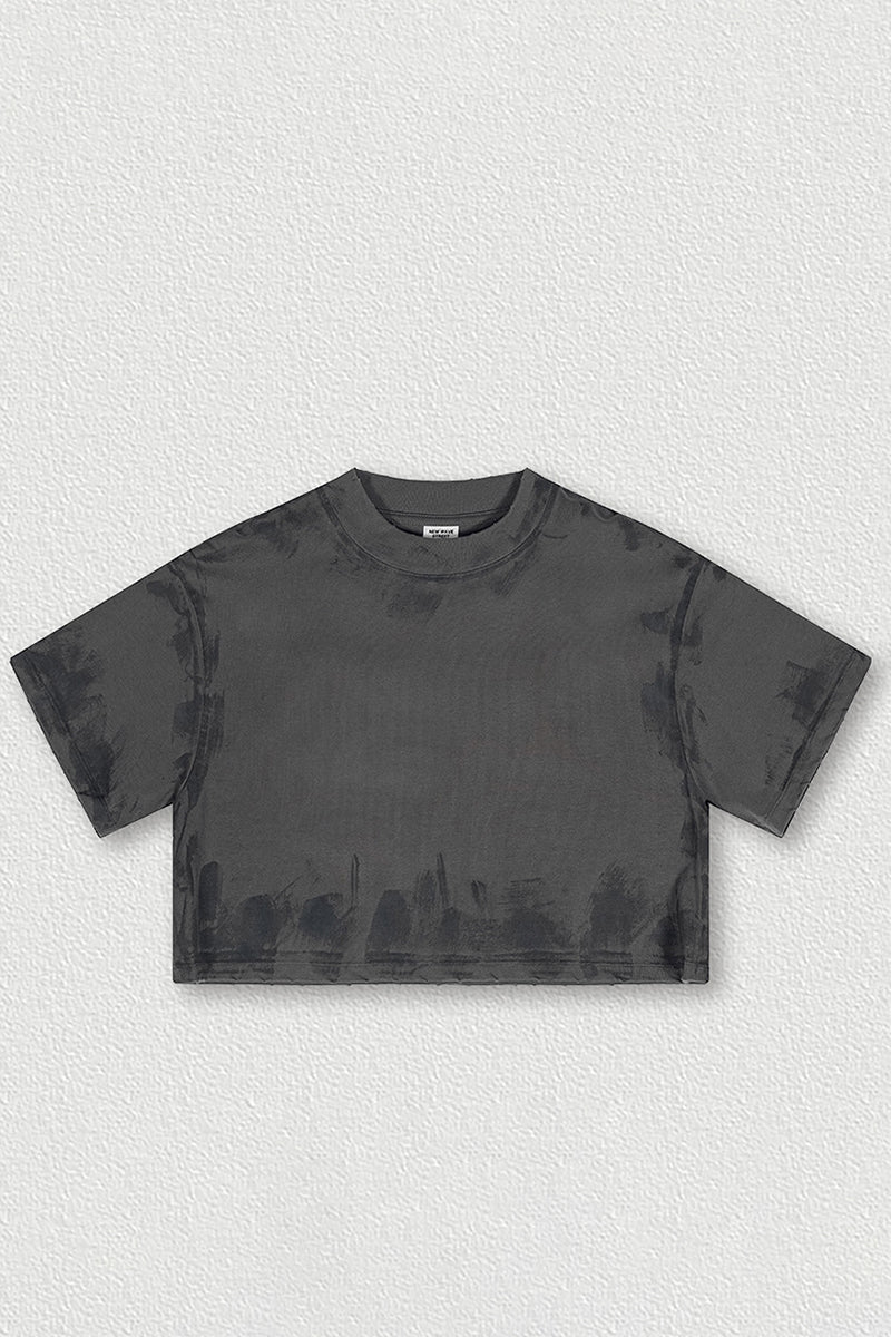 Women's Cropped Fitness T-Shirt