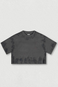 Women's Cropped Fitness T-Shirt