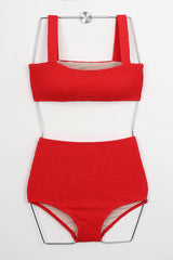 Women's Mint Textured Triangle Cup Bikini Set