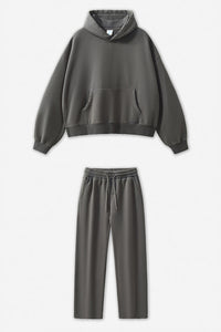 Unisex Vintage Wash Raglan Hoodie And Pants