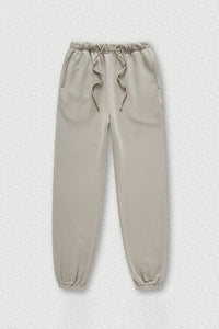 Men's teen loose casual fleece sports trousers