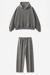 Unisex Casual Loose Fleece Hoodie