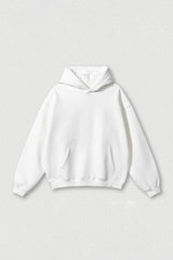 Loose-fitting plus-size thickened velvet hooded sweatshirt