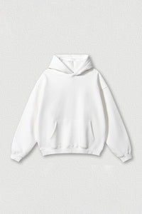 Loose-fitting plus-size thickened velvet hooded sweatshirt