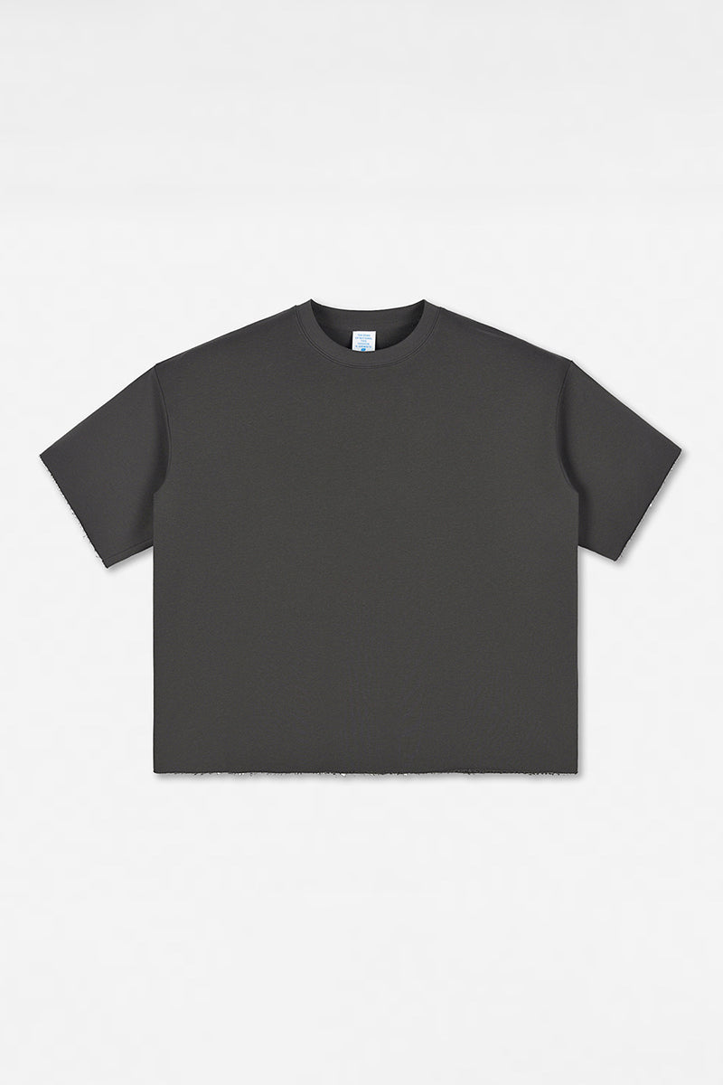 Unisex Boxy Loose Ring Spun Tee