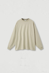 Men's Streetwear Cotton Loose Fitting Solid Pullover