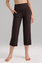 Women Ribbed High-Waist Sculpting Yoga Leggings