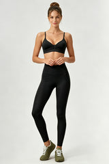 Women's Camisole Bra And Sculpting Leggings Yoga Set