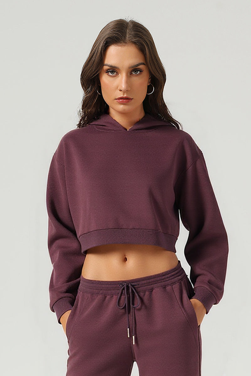 Women Sporty Clean Fit Hoodie