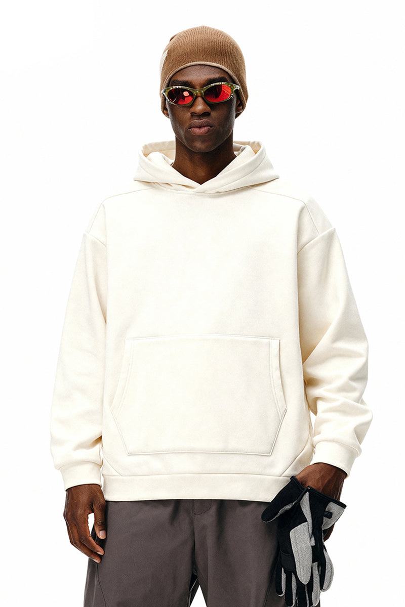 Men 4-Way Stretch Fleece Hoodie