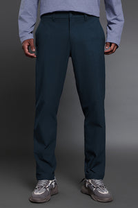 Men Comfortable Loose Straight Leg Business Casual Dress Pants