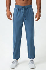 Men's Summer Cooling High-Stretch Drawstring Jogging Pants