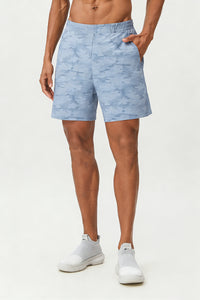 Men's Summer Cooling Camouflage Mesh Casual Sports Shorts