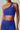 Women Asymmetric Strap Back-Cutout Yoga Sports Bra