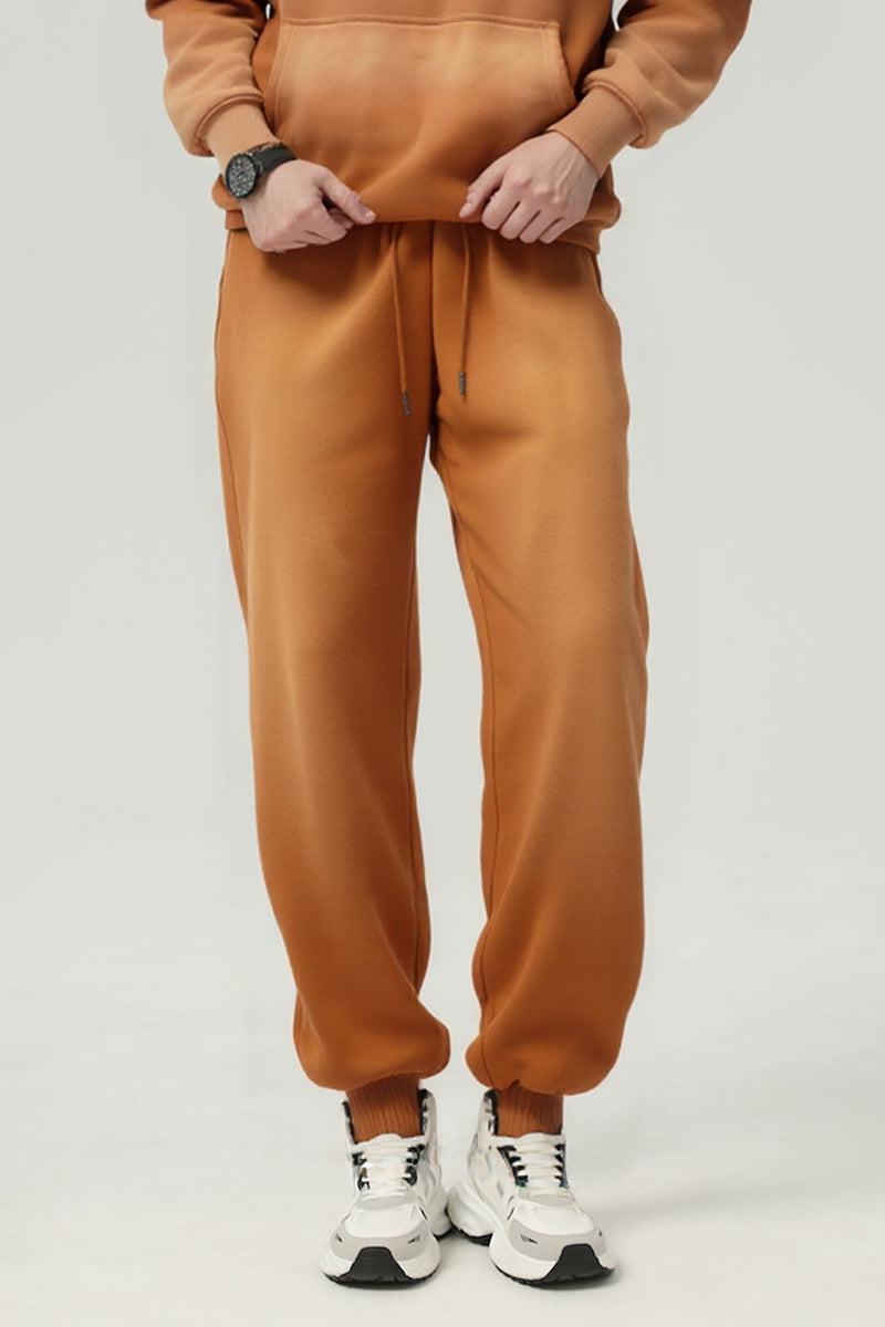 Unisex Casual Thickened Fleece Joggers