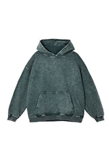 Men/Women Unisex Heavyweight 420G Wax-Dye Hoodie