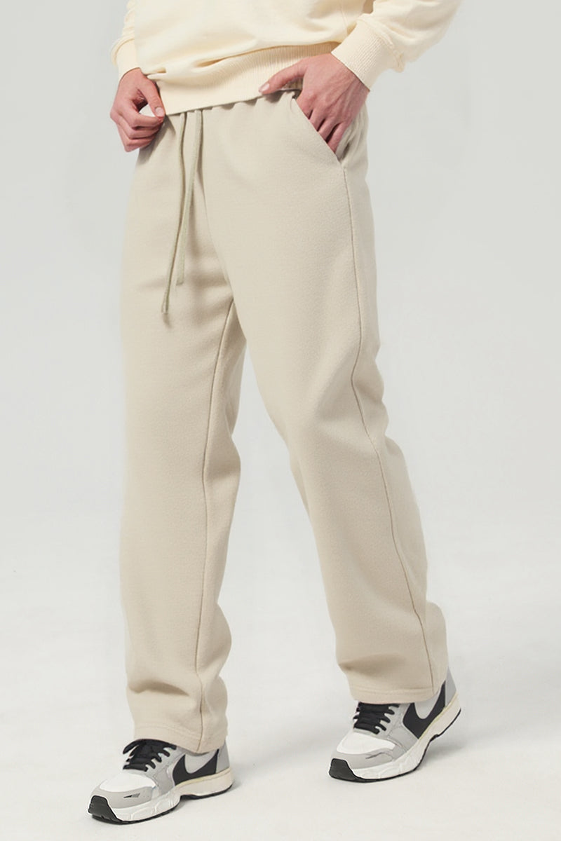 Unisex Loopback Wide-Leg Sweatpants