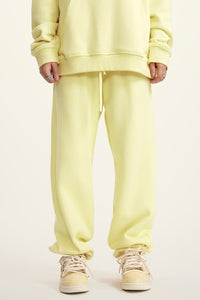 Men's teen loose casual fleece sports trousers