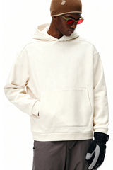 Men 4-Way Stretch Fleece Hoodie