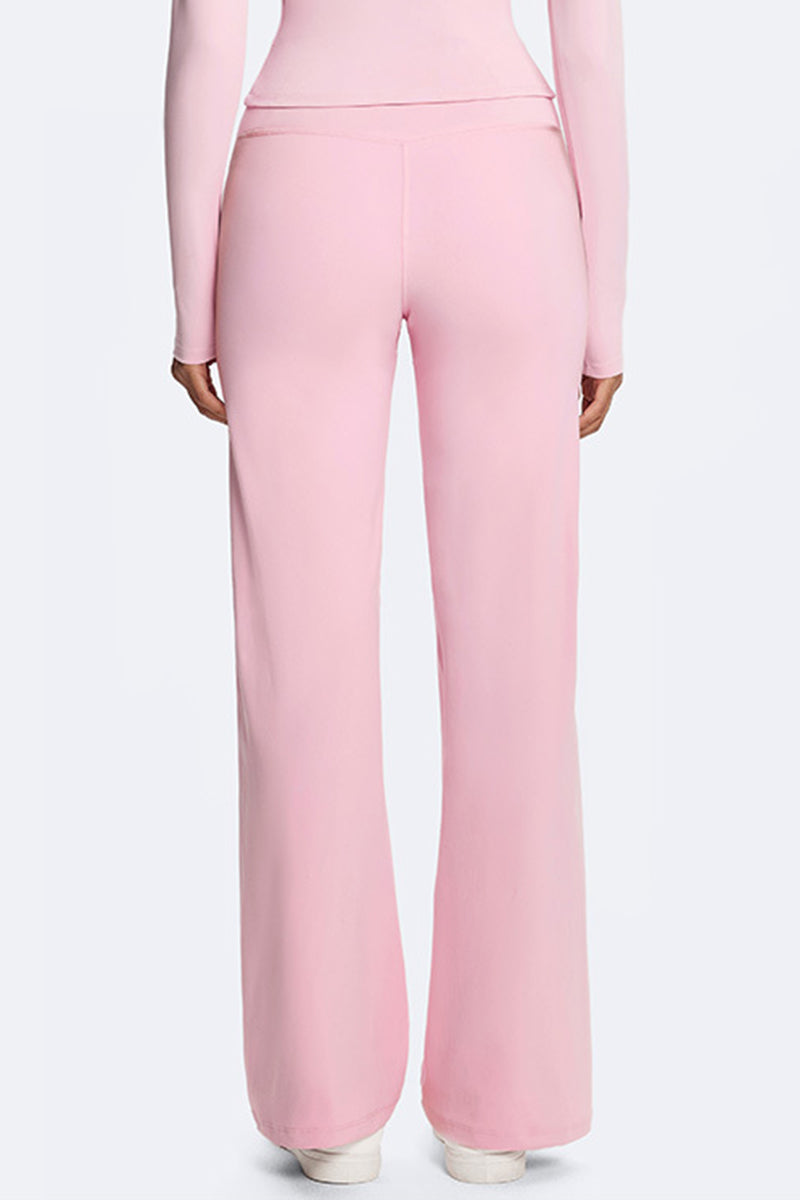 Women Hi-Waist Flared Yoga Pants