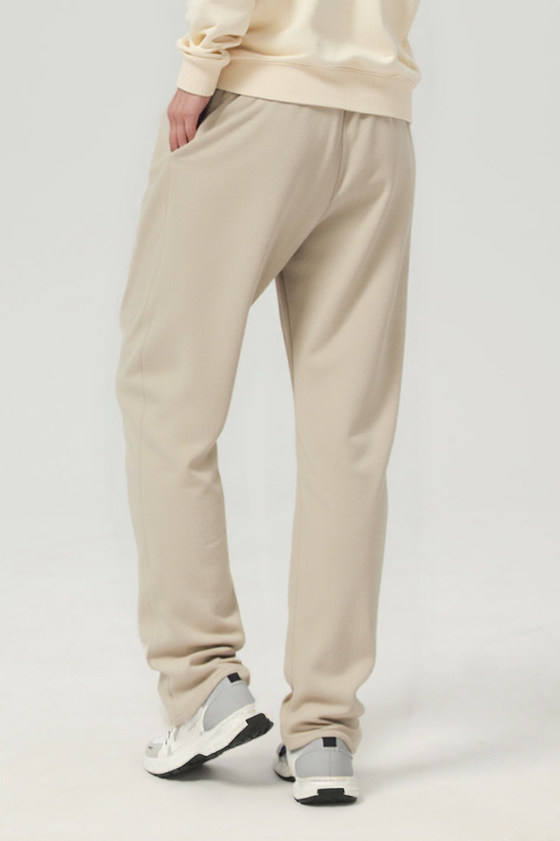 Unisex Loopback Wide-Leg Sweatpants