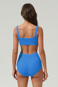 Women's Mint Textured Triangle Cup Bikini Set