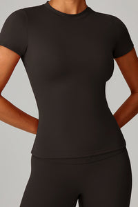 Women Spring Quick-Dry Yoga T-Shirt