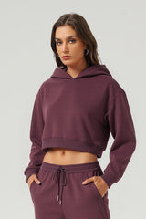 Women Sporty Clean Fit Hoodie