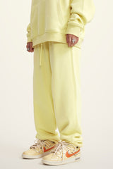Men's teen loose casual fleece sports trousers