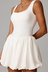 Women Built-in Shorts Pleated Tennis Dress