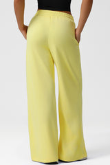 Women High-Waist Drawstring Wide-Leg Yoga Lounge Pants