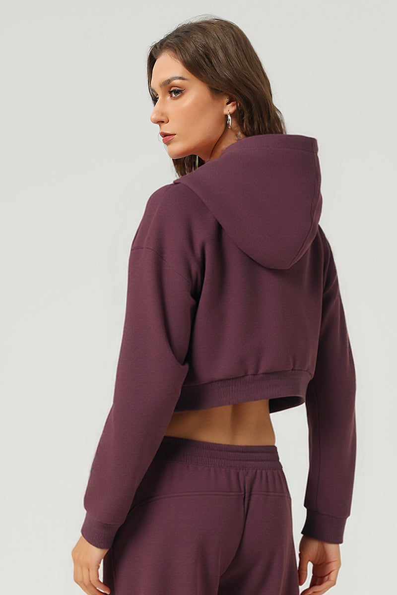 Women Sporty Clean Fit Hoodie