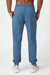 Men's Summer Cooling High-Stretch Drawstring Jogging Pants