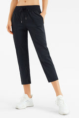 Women Quick-Dry Breathable Cropped Yoga Leggings