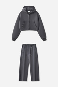 Women Athletic Clean Fit Hoodie And Pants