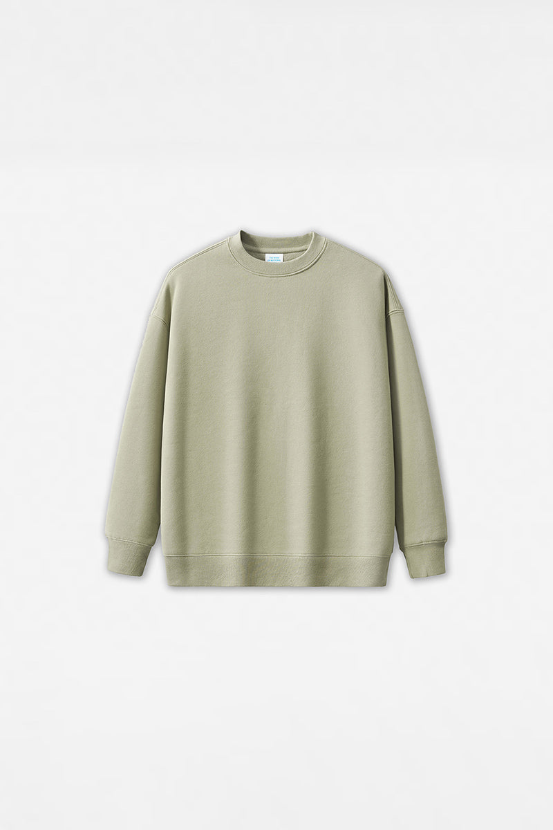 Unisex Loose Solid Color Sweatshirt