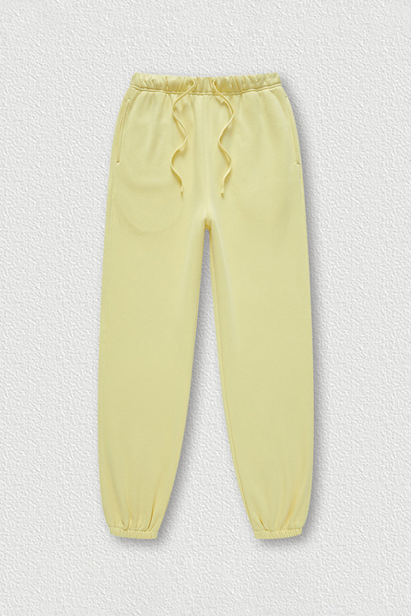 Men's teen loose casual fleece sports trousers