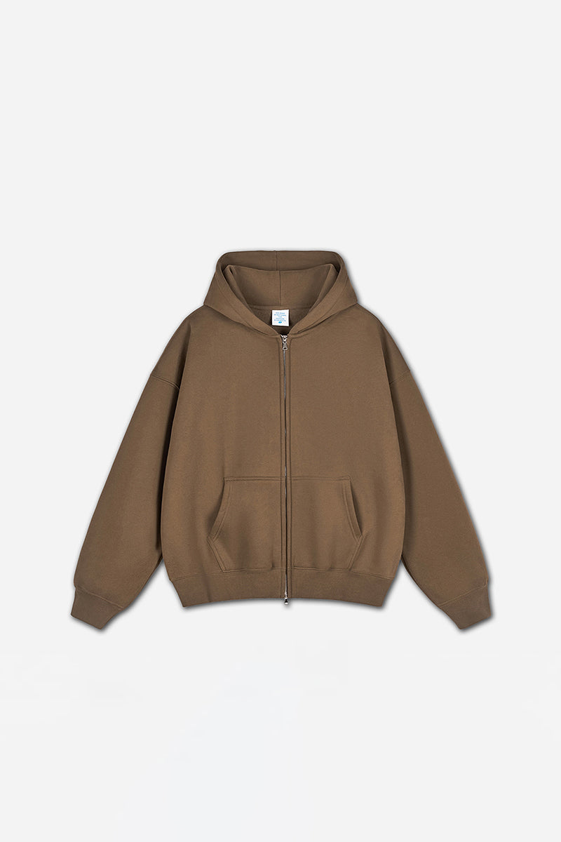 Unisex Wasteland Double Zip Hooded Jacket