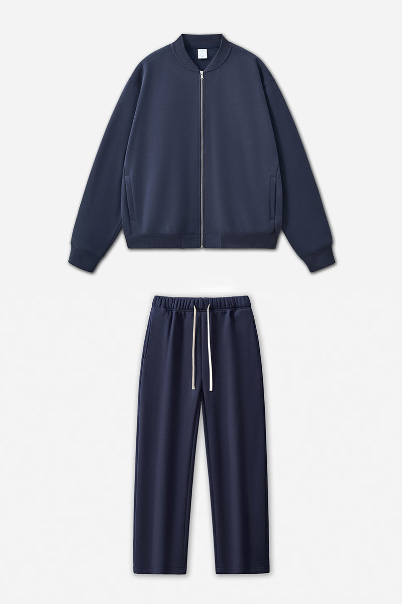 Unisex Cleanfit Fleece Zip-Up Jacket And Pants