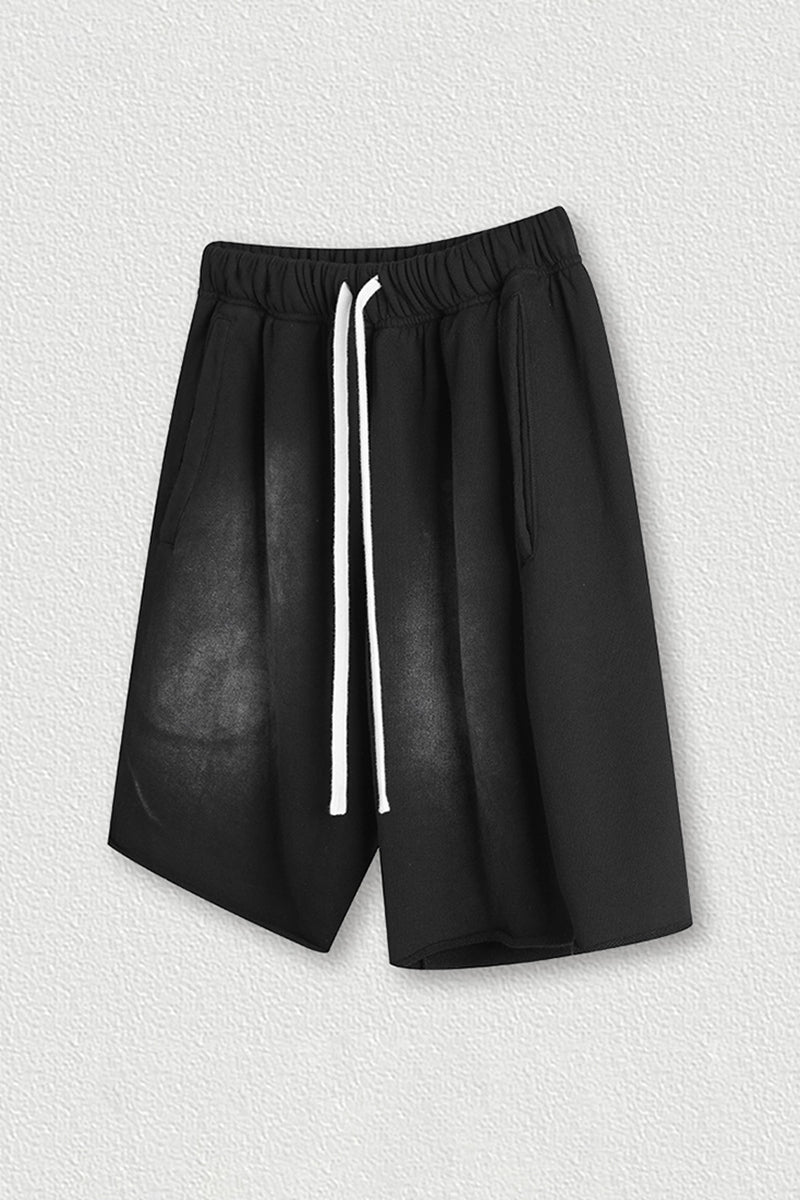 Unisex Heavy Washed Gradient Shorts - Vintage Monkey Wash Cargo Shorts
