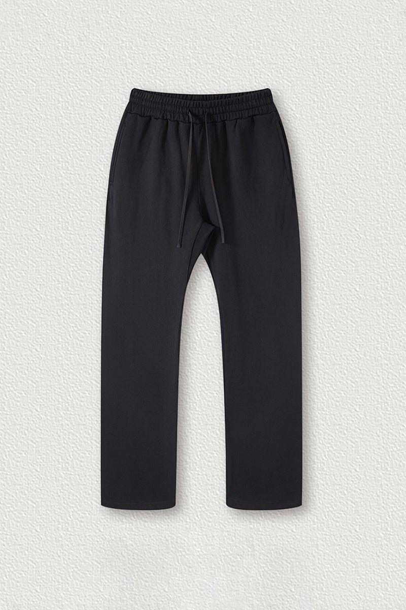 Men's loose straight-leg athletic trousers