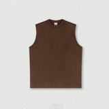 Quick-Drying Small Collar Sleeveless Sports Tank Top
