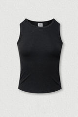 Women's stylish form-fitting sleeveless tank top