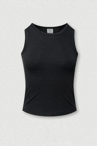 Women's stylish form-fitting sleeveless tank top