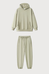 Unisex Casual Heavyweight Hoodie - Loose Fit And Pants