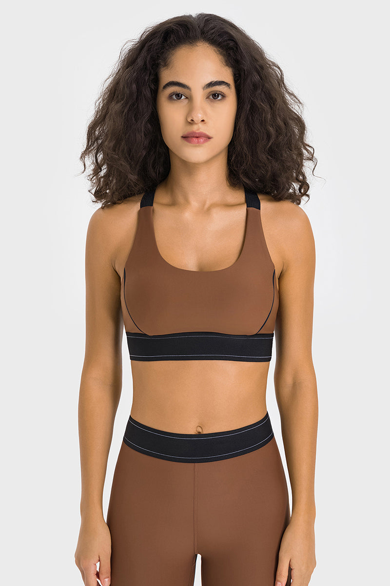 Women Adjustable High-Impact Support Sports Bra